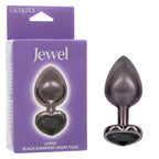 Jewel Heart Plug – Iridescent Zinc Alloy Jewelled Butt Plug > Anal Range > Jewel Butt Plugs