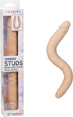Silicone Studs Bend and Hold Dual Dong – Premium Silicone Double-Ended Dildo > Dildos > Double Dildos