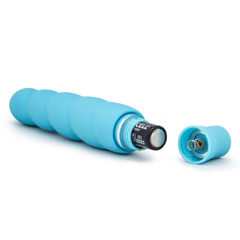 Luxe Anastasia Aqua 5.25 Inch Vibrating Silicone Toy