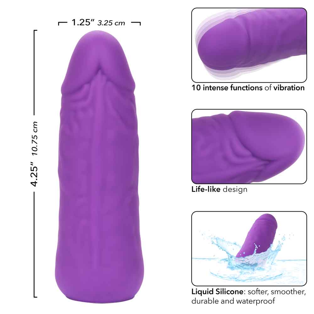 Mini Vibrating Studs 4.25 Inch (10.75 cm) Liquid Silicone Vibrator > Vibrators > Mini Vibrators