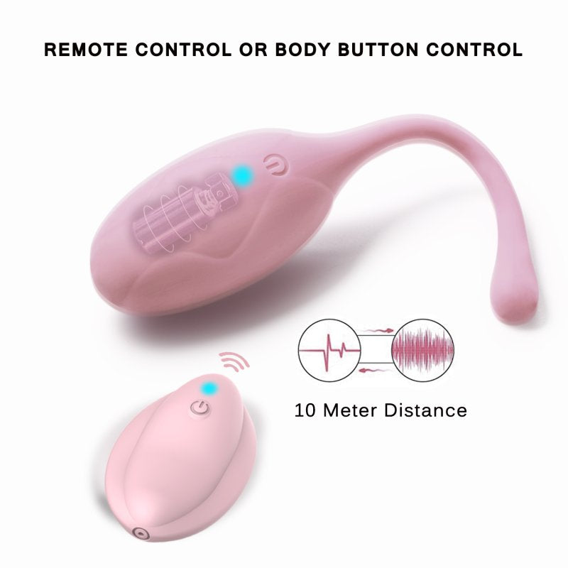 SXE Hope Remote Control Silicone Love Egg Vibrator > Sex Toys For Ladies > Vibrating Eggs