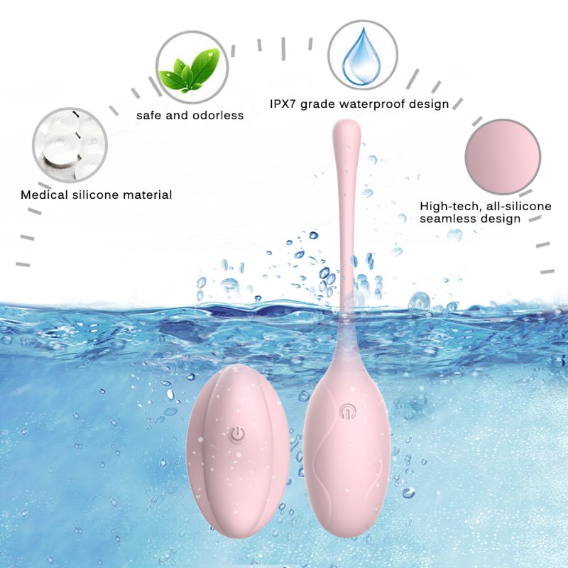 SXE Hope Remote Control Silicone Love Egg Vibrator > Sex Toys For Ladies > Vibrating Eggs