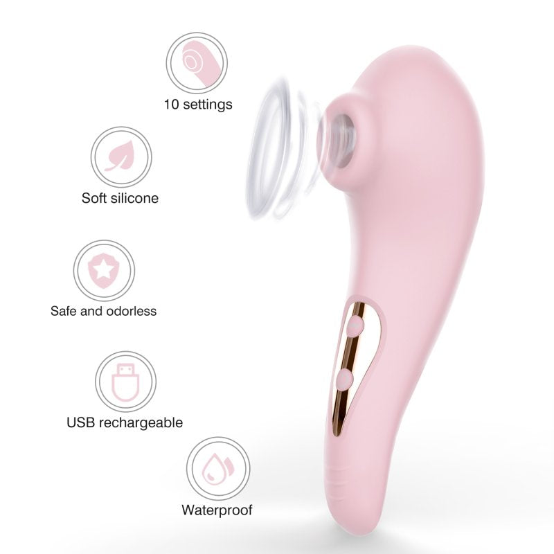 Sxe Jess Vibrating and Sucking Clitoral Stimulator