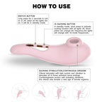 Sxe Jess Vibrating and Sucking Clitoral Stimulator
