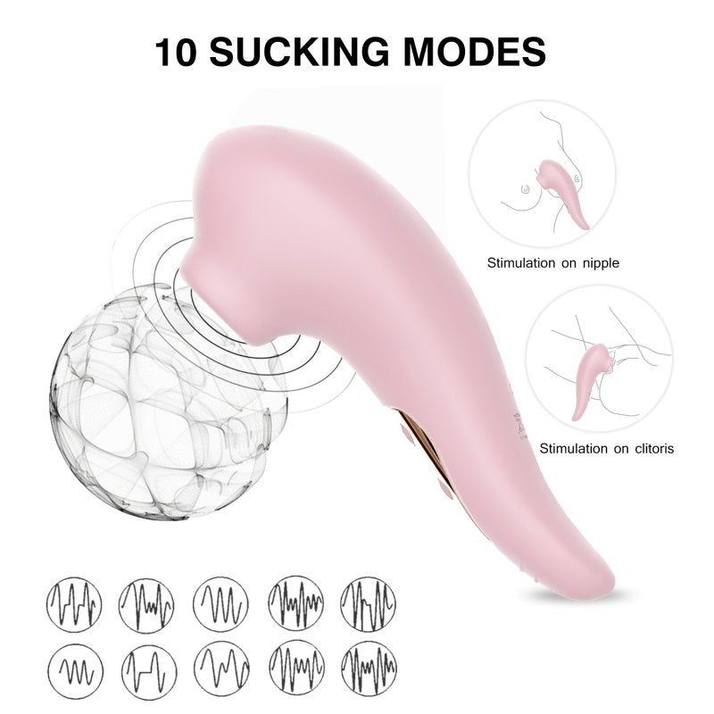 Sxe Jess Vibrating and Sucking Clitoral Stimulator