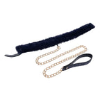 Cougar Fur Collar and Leash Set – Luxury Adjustable Collar and Leash > Bondage Gear > Collars & Leashes