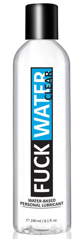 FuckWater Water Based Clear Lubricant 8oz 240ml Clear Speciality Lubricants