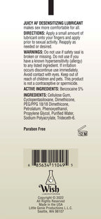 Juicy AF Desensitising Gel Lubricant (118 ml) – Desensitising Gel > Lube > Speciality