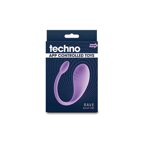 Techno Rave Insertable Vibrator for Ultimate Pleasure Experience Purple Couples Toys