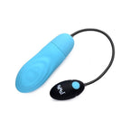 7X Pulsing Rechargeable Bullet with Remote – Silicone Bullet Vibrator Blue > Vibrators > Mini Vibrators