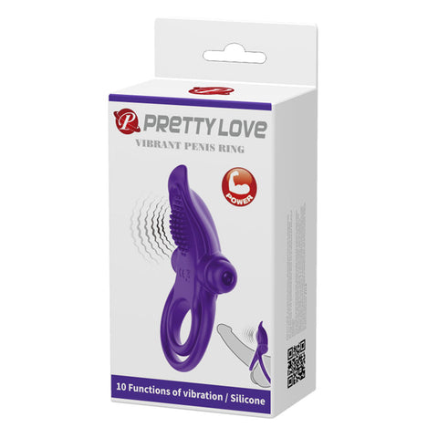 Vibrant Rabbit Cock Ring – Silicone Vibrating Penis Ring > Vibrators > Ladies > Rabbit