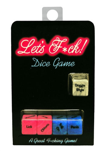 Lets Fuck Dice Game – Adult Couples Intimacy Game Multi > Novelties > Games