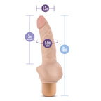 Dr Skin Cock Vibe 12 Inch Vibrating Cock Beige > Vibrators > Realistic Vibrators