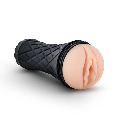 M for Men Torch Vanilla Pussy Masturbator Male Pleasure Toy Strokers - Manual