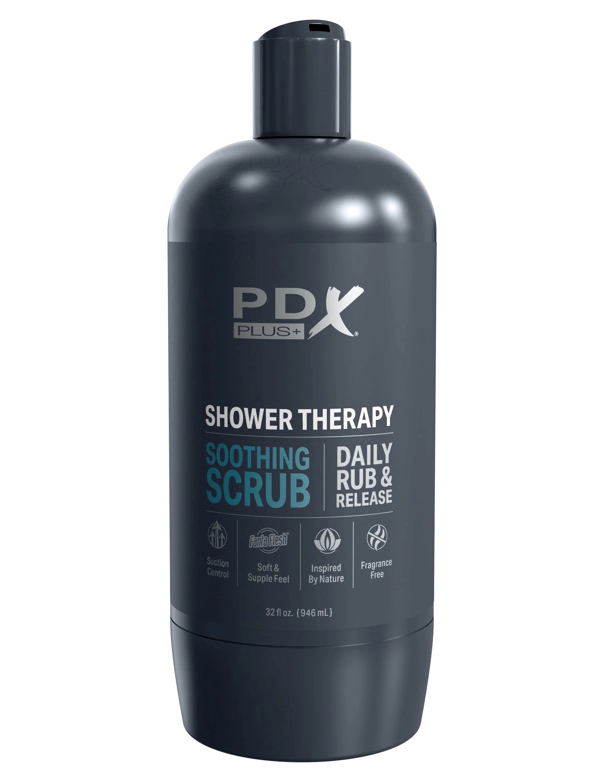 PDX Discreet Shower Soothing Scrub (Shampoo Bottle Edition) – Masturbator > Sex Toys For Men > Masturbators > Manual