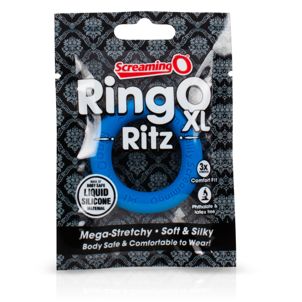 RingO Ritz XL (Black) Cockring > Cock Ring > Single