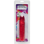 Doc Johnson Crystal Jellies Classic 8 Inch Soft Flexible Dong > Dildos > Realistic Dildos