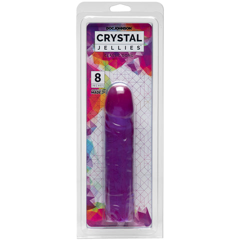 8 In Classic Dong Purple - Flexible Phthalate Free Design DONGS