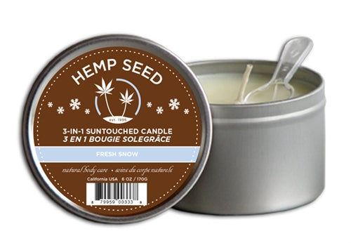 Hemp Seed 3-In-1 Massage Candle Sunsational 170g Aromatic Bliss Default Title > Candles > Massage