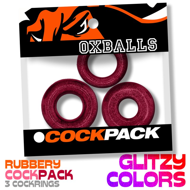 Cockpack Multi Design – Multi-Size Multi-Shape Cockring Pack > Cock Ring > Sets