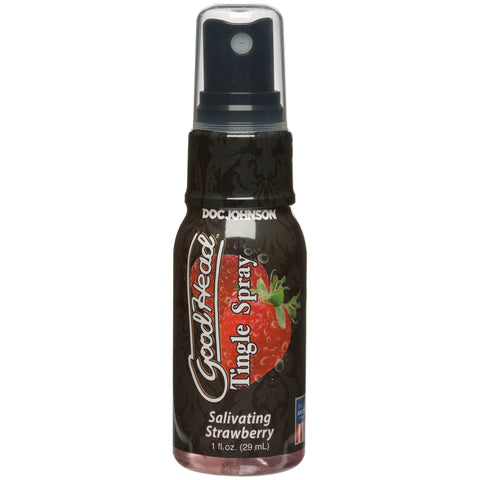 Goodhead Tingle Spray Salivating Strawberry Flavored 29 ml Spray Default Title Oral Gels & Sprays