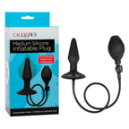 CalExotics Medium Silicone Inflatable Plug – Inflatable Anal Plug with Detachable Hose > Anal Range > Tunnel and Stretchers