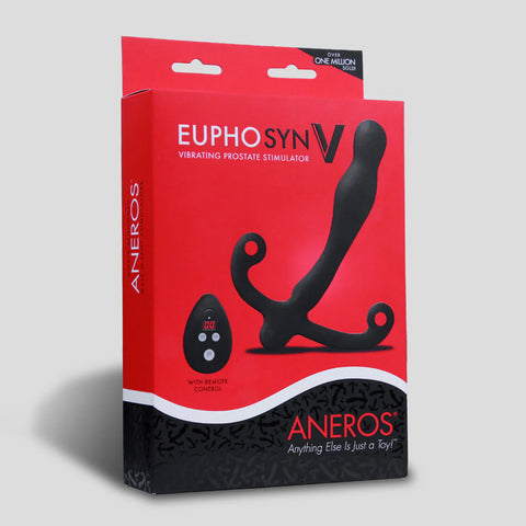 Aneros Eupho Syn V - USB Rechargeable Vibrating Prostate Massager with Remote ANAL TOYS