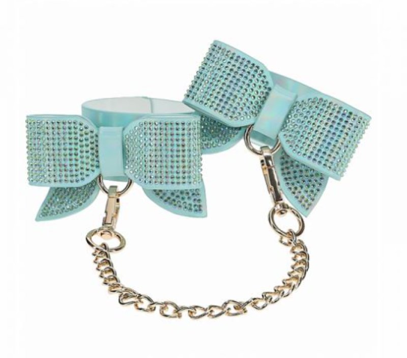 Ouch Paris Collection Leg Cuffs – Adjustable Ankle Restraints Mint > Bondage Gear > Restraints