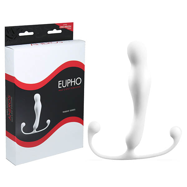 Aneros Eupho Trident Prostate Massager 4 Inches White > Anal Range > Prostate Massagers