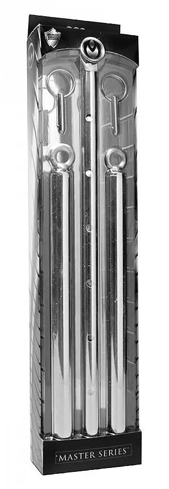Adjustable Steel Spreader Bar Silver for Bondage Play > Bondage Gear > Restraints
