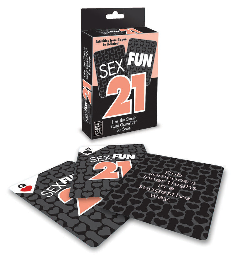 Sex Fun 21 Adult Card Game Default Title > Novelties > Card Games