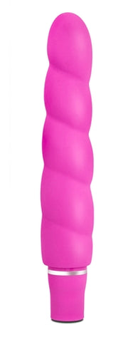 Luxe Anastasia Pink 5.25 Inch Vibrator with 10 Functions Pink Vibrators