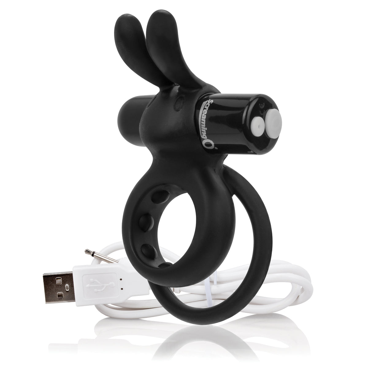 Charged Ohare Rechargeable Double Cock Ring True Silicone – Couples' Intimacy Vibrator > Sex Toys > Couples Toys