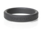 Boneyard Silicone Ring 50mm Black Black > Cock Ring > Single