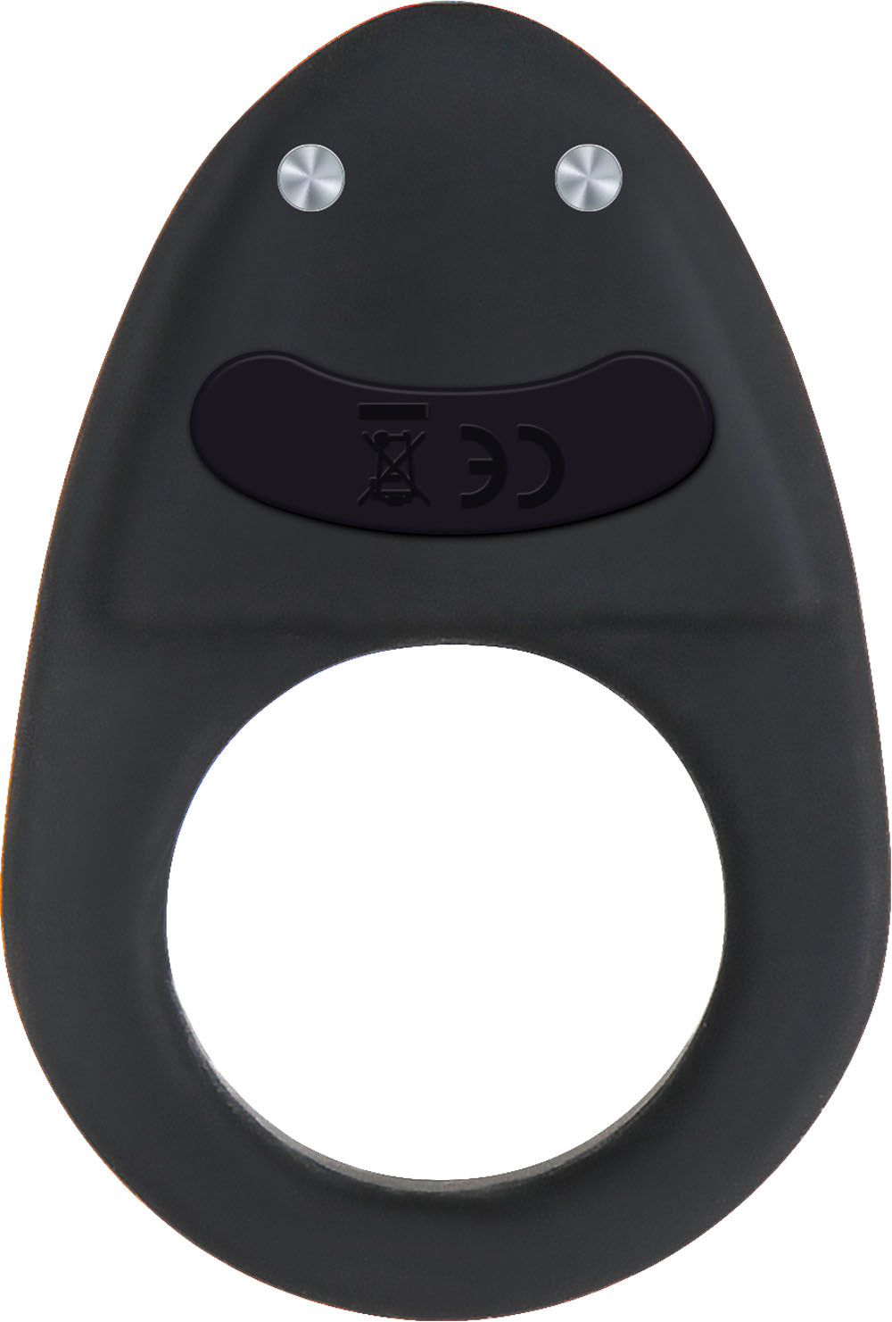 Zero Tolerance Night Rider Cock Ring Black > Cock Ring > Vibrating
