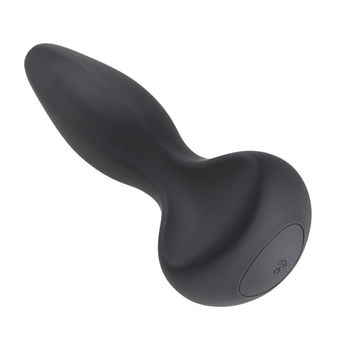 Gender X HIP TO BE SQUARE - 6 Inch Vibrating Plug Black Butt Plugs - Vibrating