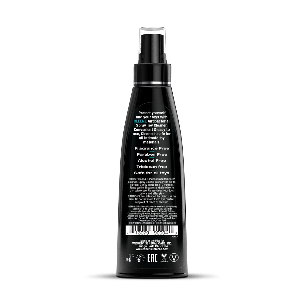 Wicked Cleene Unscented Antibacterial Toy Cleaner 120ml Bottle > Essentials > Toy Cleaners