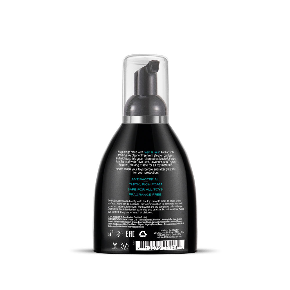 Wicked Foam 'n Fresh Antibacterial Toy Cleaner 240ml (8 oz) > Essentials > Toy Cleaners
