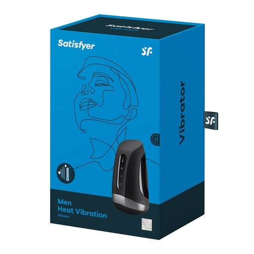 Satisfyer Men Heat And Vibration Masturbator Device Pro Strokers - Vibrating