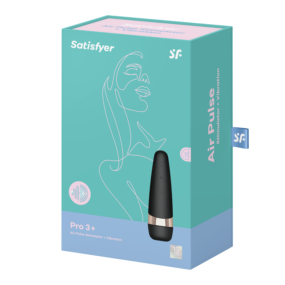 Satisfyer Pro 3 Plus Vibration Clitoral Massager Default Title > Sex Toys For Ladies > Clitoral Vibrators and Stimulators