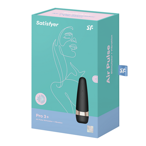 Satisfyer Pro 3 Plus Vibration Clitoral Massager Default Title > Sex Toys For Ladies > Clitoral Vibrators and Stimulators