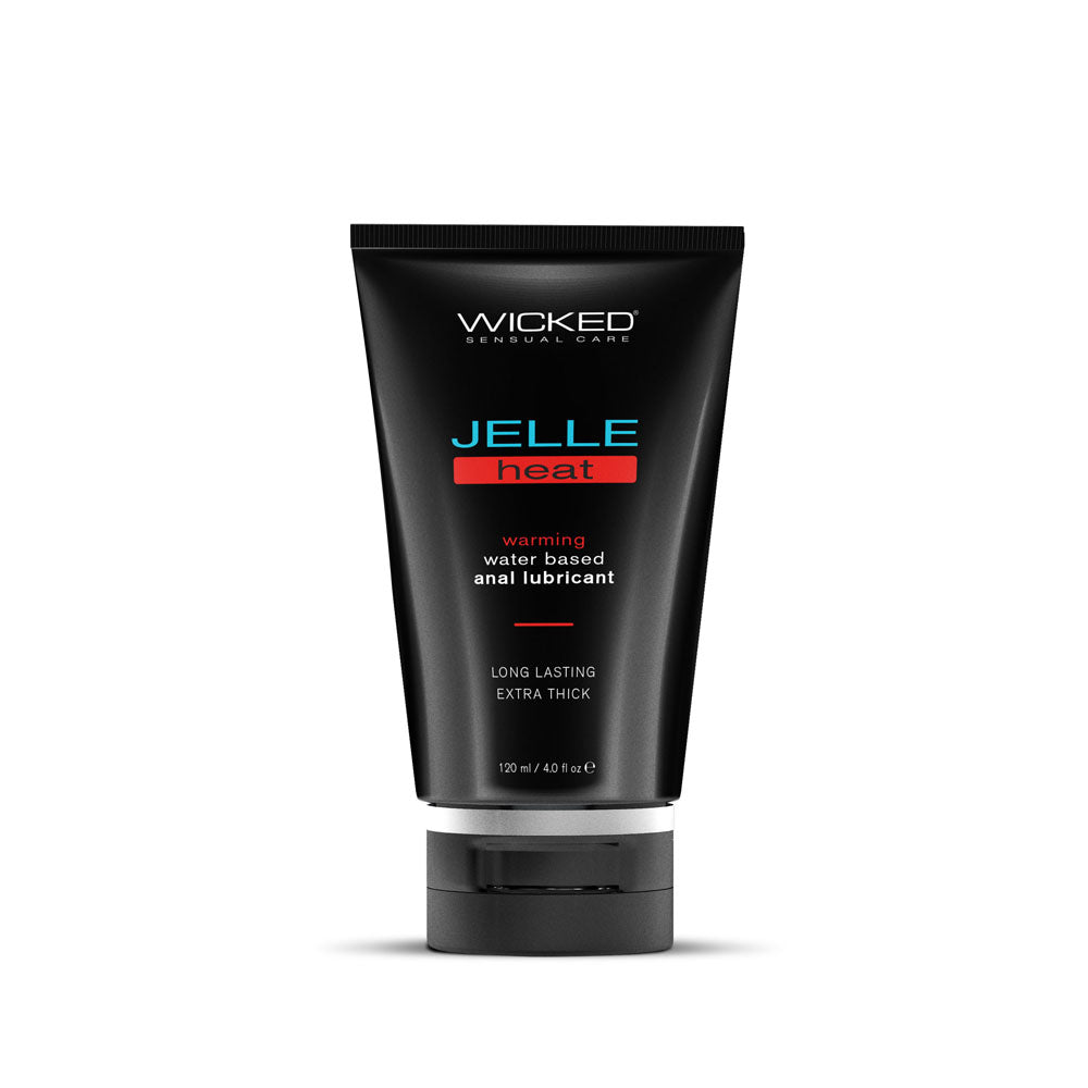 Wicked Jelle Heat 120ml Warming Water Based Anal Lubricant > Lube > Anal