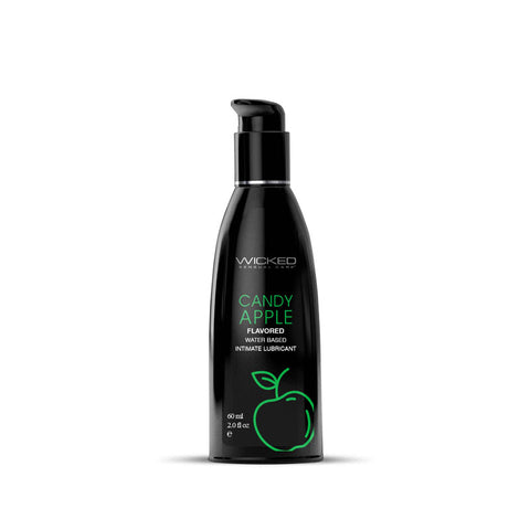 Wicked Aqua Candy Apple Lubricant 60 ml - Candy Apple Flavor ... No Colour Selected Flavoured Lube