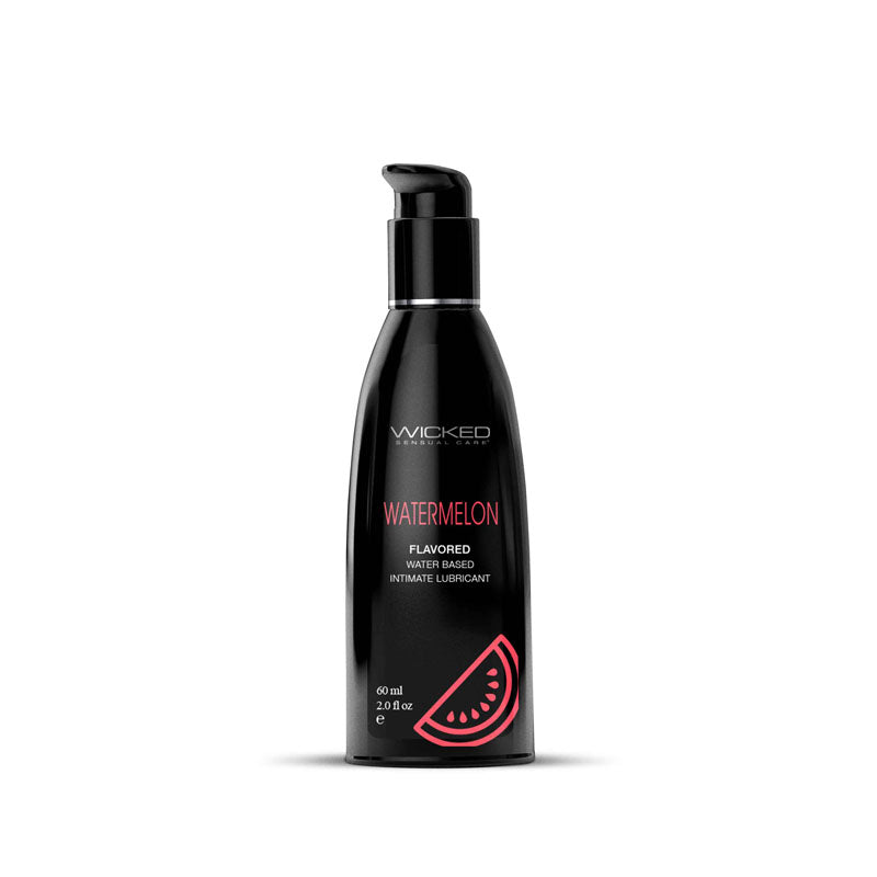 Wicked Aqua Watermelon – Watermelon Flavored Water-Based Lubricant 60ml Bottle > Lube > Flavoured Main image