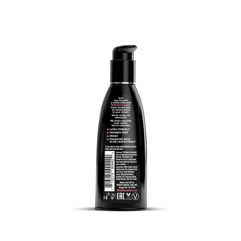 Wicked Aqua Birthday Cake – Cake Flavoured Water-Based Lubricant 60 ml > Lube > Flavoured