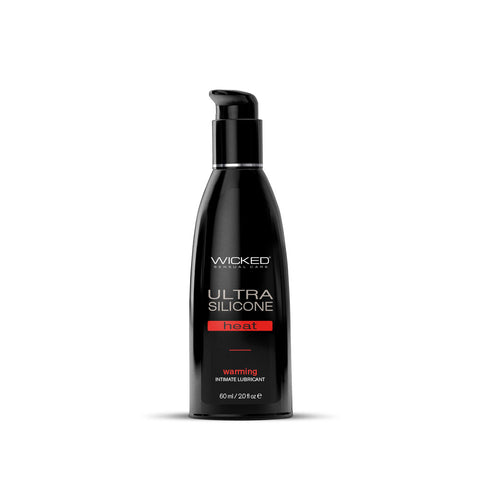 Wicked Ultra Heat Warming Silicone Lubricant 60 Milliliter 2 Ounce Bottle Default Title Silicone Lubricant