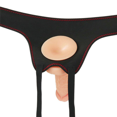 Lovetoy Ingen Easy Strap On Set 7 Inch Realistic Dildo > Realistic Dildos and Vibes > Strap on Dildo