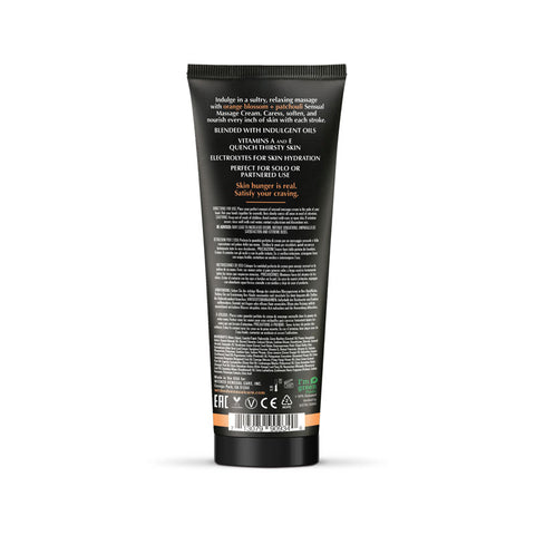 Wicked Orange Blossom and Patchouli Sensual Massage Cream 8 Ounce Massage Oil