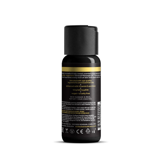 Wicked Sensual Massage Oil 120 ml - Vanilla and Sugarcane Scented LOTIONS & LUBES