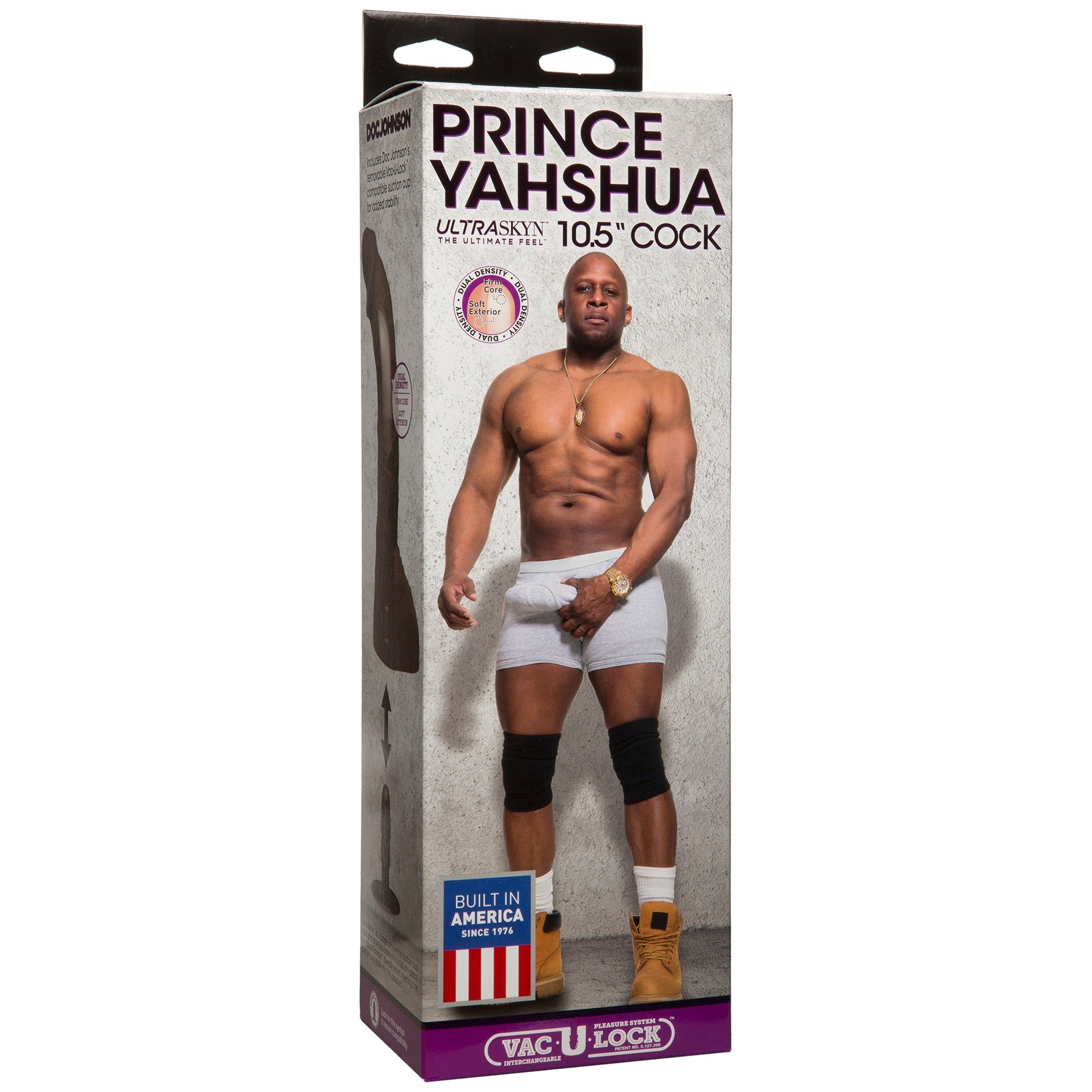 Prince Yahshua Vac-U-Lock Compatible Suction Cup 10.5 Inch Dongs Celebrity